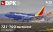Big Planes Kits BPK7229 - Boeing 737-700 Southwest