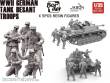 Border Model BR-005 - WWII German Tank Troops (5 pcs. Resin Figures)