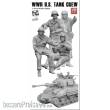 Border Model BR-007 - WW II U.S. Tank Crew (4 pcs)