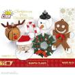 Cobi 20011 - Christbaumschmuck - Weihnachtsmann