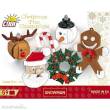 Cobi 20012 - Christbaumschmuck - Schneemann