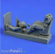 Aerobonus 320059 - 1:32 R.A.F. pilot with seat for Spitfire