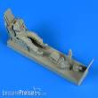 Aerobonus 320.107 - 1:32 US Navy Pilot with ejection seat f.A-7E Corsair II late v.-fitted w.SJU-8/A