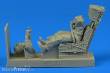 Aerobonus 320.114 - 1:32 US Navy Pilot for F/A-18A/C with ejectio seat for Academy