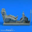 Aerobonus 320.13 - 1:32 USAF WWII Pilot with ej. seat for P-47 Thunderbolt f.Hasegawa