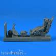 Aerobonus 320.159 - 1:32 Soviet Pilot with ej. seat for MiG-21 for TRUMPETER