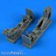 Aerobonus 320.16 - 1:32 Soviet Pilot and Trainer Pilot with ej. seat for MiG-21 UM for TRUMPETER