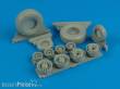 Wheelliant 132.004 - 1:32 F-14A Tomcat weighted wheels (TAM)