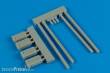 Wheelliant 132.008 - 1:32 US. Navy poly. wheel chock NWC-4/5