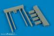 Wheelliant 148.004 - 1:48 U.S. Navy poly. wheel chock NWC-4/5 la.