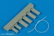 Wheelliant 148.007 - 1:48 U.S.A.F. wheel chock with nylon thread