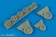 Wheelliant 148.009 - 1:48 F-16C/CJ (block 50/52) weighted wheels