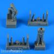 Aerobonus 480.239 - 1:48 German WWII Pilot & Radioman for Fokker G-1