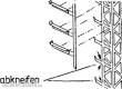 Weinert 2029 - Steigen für Masten mit 138 mm Masthöhe (H0)