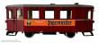 Train Line 45 2030102 - HSB Triebwagen rot ´Jägermeister´, analog/DCC , mit Sound