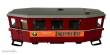 Train Line 45 2030102 - HSB Triebwagen rot ´Jägermeister´, analog/DCC , mit Sound