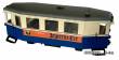 Train Line 45 2030200 - HSB Triebwagen blau ´Jägermeister´, analog/DCC , kein Sound