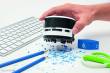 WeDo 20520101 - Tischstaubsauger sw/ws incl. Batterien