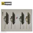 AMMO by MIG Jimenez A.MIG-6032 - T-54/Type 59 - VISUAL MODELERS GUIDE (English)