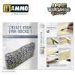 AMMO by MIG Jimenez A.MIG-6930 - AMMO WARGAMING UNIVERSE Book 11 - Create your own Rocks (Multilingual Book)