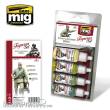 AMMO by MIG Jimenez A.MIG-7023 - Soviet uniforms WWII Figures Set
