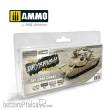 AMMO by MIG Jimenez A.MIG-7304 - DRYBRUSH Set Sand Colors Set