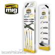 AMMO by MIG Jimenez A.MIG-7605 - Panel Lines and Fading Brush Set