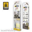 AMMO by MIG Jimenez A.MIG-7612 - Extreme Weathering Diorama Brush Set