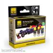 AMMO by MIG Jimenez A,MIG-7869 - Cobra Motor RB Racing Colors Set