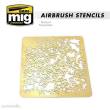 AMMO by MIG Jimenez A,MIG-8035 - Airbrush Stencils - Available Again
