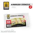 AMMO by MIG Jimenez A,MIG-8049 - Airbrush Stencils 2 - Available Again
