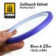 AMMO by MIG Jimenez A.MIG-8241 - Softouch Velvet Masking Tape 2 (6mm x 25M) 