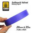 AMMO by MIG Jimenez A.MIG-8243 - Softouch Velvet Masking Tape 4 (20mm x 25M) 