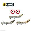 AMMO by MIG Jimenez A,MIG-8511 - 1:48 MIG-17F Egypt - Syria
