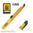 AMMO by MIG Jimenez A.MIG-8699 - Protective Blade Curved Large - 1 pc