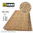 AMMO by MIG Jimenez A.MIG-8846 - CREATE CORK Thick Grain Mix (3mm, 4mm and 5mm) - 1 pc. Each Size
