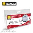 AMMO by MIG Jimenez A,MIG-8925 - 1:48 Sherman T54E1 Tracks Set