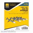 AMMO by MIG Jimenez A,MIG-11207 - 1:72 AIM-7M Sparrow (4 pcs)