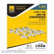 AMMO by MIG Jimenez A,MIG-11208 - 1:72 AIM-9B Sidewinder (4 pcs)