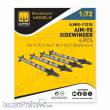 AMMO by MIG Jimenez A,MIG-11210 - 1:72 AIM-9X Sidewinder (4 pcs)