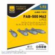 AMMO by MIG Jimenez A,MIG-11213 - 1:72 FAB-500 M62 (4 pcs)