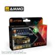 AMMO by MIG Jimenez ATOM-20804 - ATOM Gravity Set 1 - Green and Sand