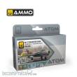 AMMO by MIG Jimenez ATOM-20908 - ATOM MIG-17 Polish Air Force Colors Set