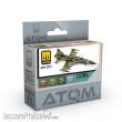 AMMO by MIG Jimenez ATOM-20921 - ATOM 60s-70s USAF TAC Colors (also Vietnam Era) Set