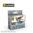 AMMO by MIG Jimenez ATOM-20940 - ATOM French WWII Aircraft Colours Set