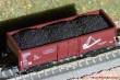 Modellbahn-Bachmann 2100214 - Braunkohle für PSK, für den 2-achs.off.Güterwagen Omm52 (Art.-Nr. 2750 u.ä.) Größe: 67 x 22 mm