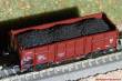 Modellbahn-Bachmann 2100314 - Braunkohle für PSK, für den 2-achs.off.Güterwagen Omm39 (Art.-Nr. 2730 u.ä.) Größe: 66,5 x 20,5 mm