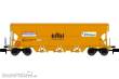 NME 211632 - Getreidewagen Tagnpps 101m³ RTI Wagon - orange - NACCO - 3. Betr.nr.0764 132-1