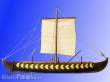 DUSEK 21206 - Gokstad Wikingerschiff 7 Jh. 1:35 Baukasten
