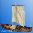 DUSEK 21207 - Knarr Wikingerschiff 1:35 Baukasten